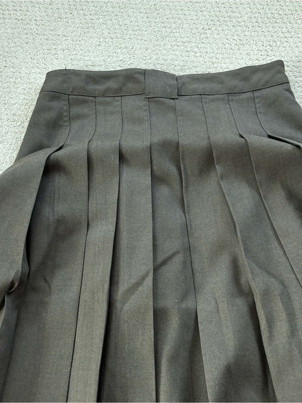 Madewell brown Pleated Midi Skirt - Picture 7 of 8